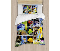 Collage of Underwater Duvet Cover Set