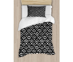 Japanese Seigaiha Waves Duvet Cover Set