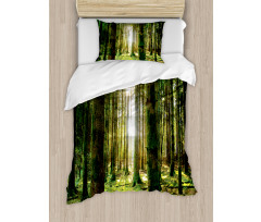 Sunny Day in the Forest Duvet Cover Set