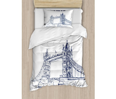 Europe Big Ben Landmark Duvet Cover Set