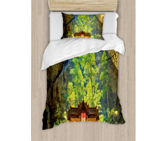 Latent Pavillion Cliff Duvet Cover Set