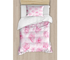 Floral Garden Victorian Duvet Cover Set