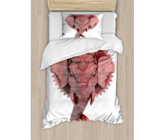 Asian Culture Symbol Duvet Cover Set