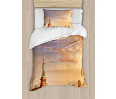 Freedom on NYC Duvet Cover Set