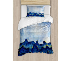 Hills Fairy Cloud Sky Duvet Cover Set