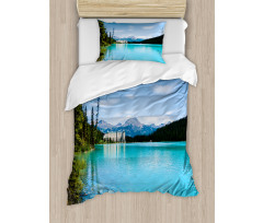 Canadian Lake Castle Duvet Cover Set