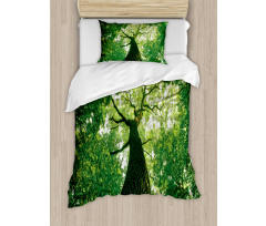 Leaves Tree Branches Duvet Cover Set