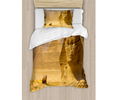 Sphinx Old Face Duvet Cover Set