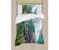 China Landscape Nature Duvet Cover Set