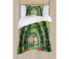 Flower Arches Plants Duvet Cover Set