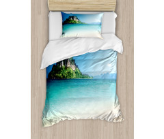 Tropic Island Scenery Duvet Cover Set