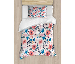 Pastel Summer Field Art Duvet Cover Set