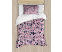 Delicate Floral Branches Duvet Cover Set