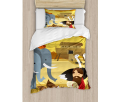 Animals on the Ark Duvet Cover Set