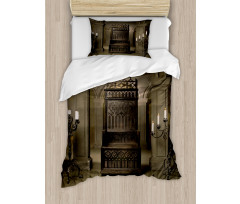 Renaissance Castle King Duvet Cover Set