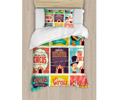 Carnival Old Circus Duvet Cover Set
