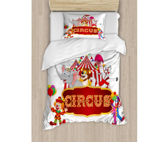 Nostalgic Circus Tent Duvet Cover Set