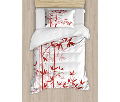 Bamboo Asian Nature Duvet Cover Set