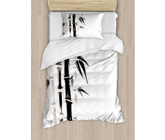 Bamboo Pattern Duvet Cover Set