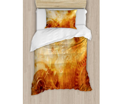 Retro Historical Duvet Cover Set