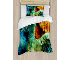 Mythical Phoenix Birth Duvet Cover Set