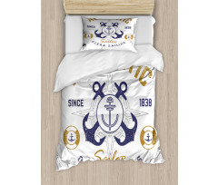 Lifeboy Rudder Captain Duvet Cover Set