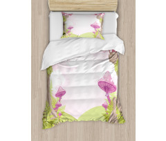 Fairytale Land Blooms Duvet Cover Set