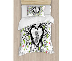 Romantic Bird Duvet Cover Set