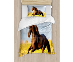Meadow Mystery Horse Duvet Cover Set