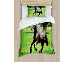 Friesian Horse Duvet Cover Set