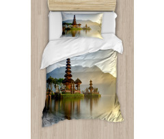 Pura Ulun Danu Building Asia Duvet Cover Set