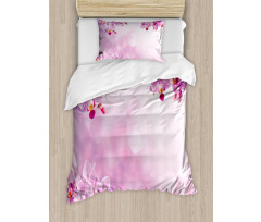 Orchid Spring Petals Spa Duvet Cover Set