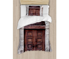 Arched Venetian Door Duvet Cover Set