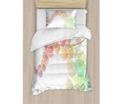 Flying Leaves Art Duvet Cover Set