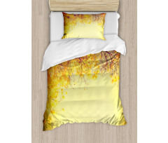 Retro Autumn View Duvet Cover Set