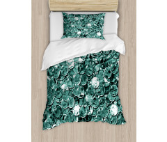 Ball Shapes Monochrome Duvet Cover Set