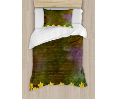 Bridal Spring Flowers Duvet Cover Set