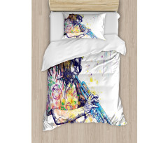 Entertainment Vivid Art Duvet Cover Set