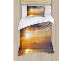 Early Morning Sunrise Duvet Cover Set