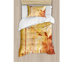 Retro French Street Duvet Cover Set