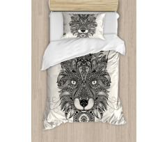 Mask Celtic Style Duvet Cover Set