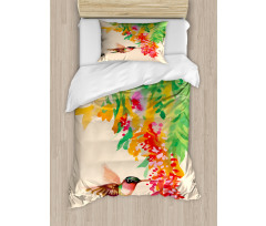 Colibri Exotic Tree Duvet Cover Set