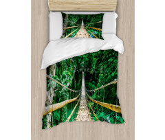 River Bamboo Forest Duvet Cover Set