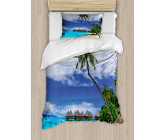 Island Pasific Ocean Duvet Cover Set