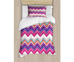 Colorful Groovy Art Duvet Cover Set