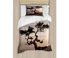 Lonely Juniper Tree Fall Duvet Cover Set