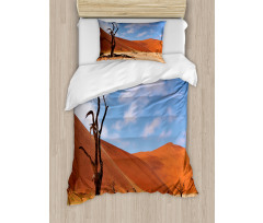 Lonely Tree in Desert Duvet Cover Set