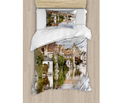 Brugge Canal View Duvet Cover Set