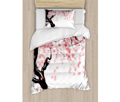 Cherry Blossom Tree Duvet Cover Set