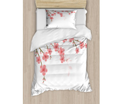 Cherry Blossom Artwork Duvet Cover Set